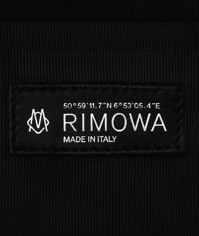 Flap Backpack Large in Nylon and Leather