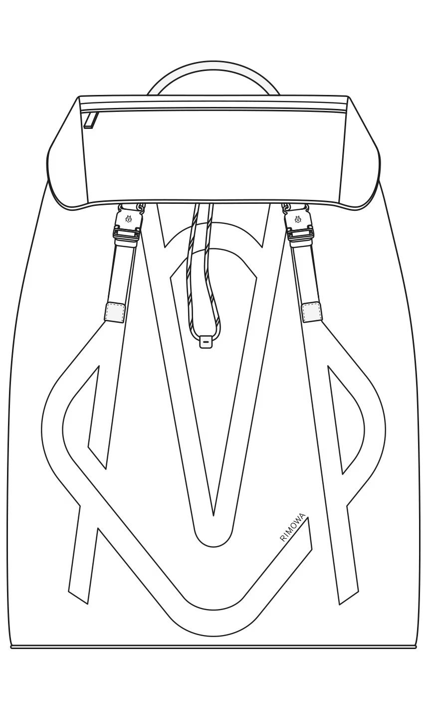 Signature Flap Backpack Large